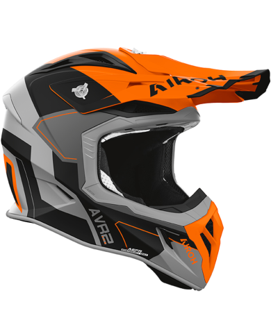 CASCO AIROH AVIATOR ACE 2 SHIELD ORANGE MATT