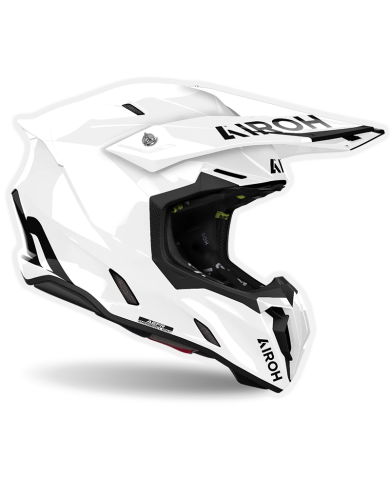 CASCO AIROH TWIST 3 WHITE GLOSS