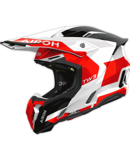 CASCO AIROH TWIST 3 FANCY RED GLOSS