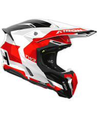 CASCO AIROH TWIST 3 FANCY RED GLOSS