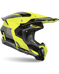 CASCO AIROH TWIST 3 FANCY YELLOW GLOSS