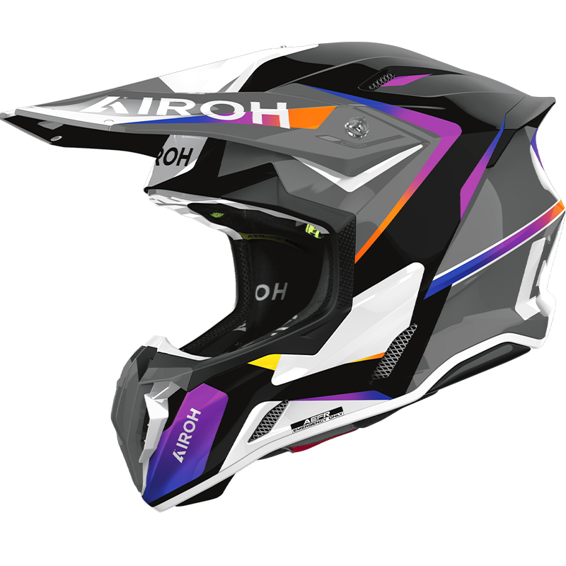 CASCO AIROH TWIST 3 HUSTLE GLOSS