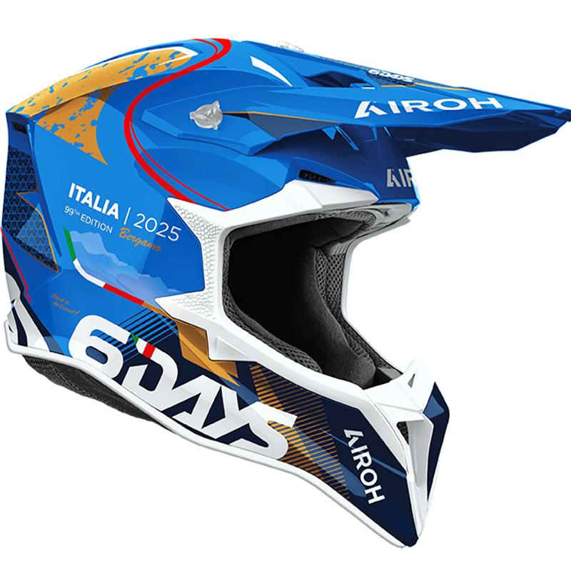 CASCO AIROH WRAAAP SIXDAYS ITALY GLOSS
