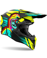 CASCO AIROH WRAAAP CYBER YELLOW MATT