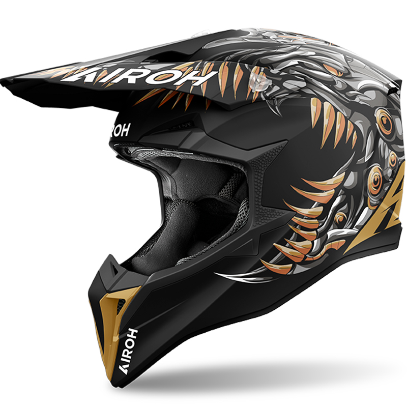 CASCO AIROH WRAAAP CYBORG MATT