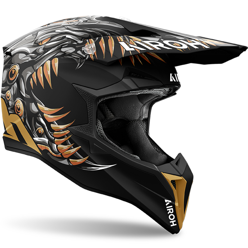 CASCO AIROH WRAAAP CYBORG MATT