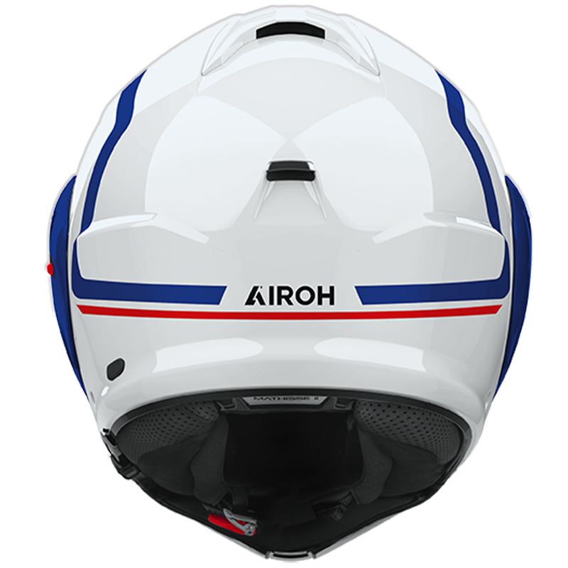 CASCO AIROH MATHISSE II GENIUS BLUE/RED GLOSS