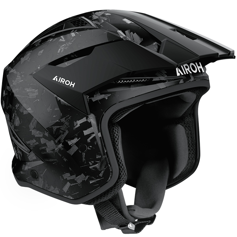 CASCO AIROH TRR II CARBON GLOSS