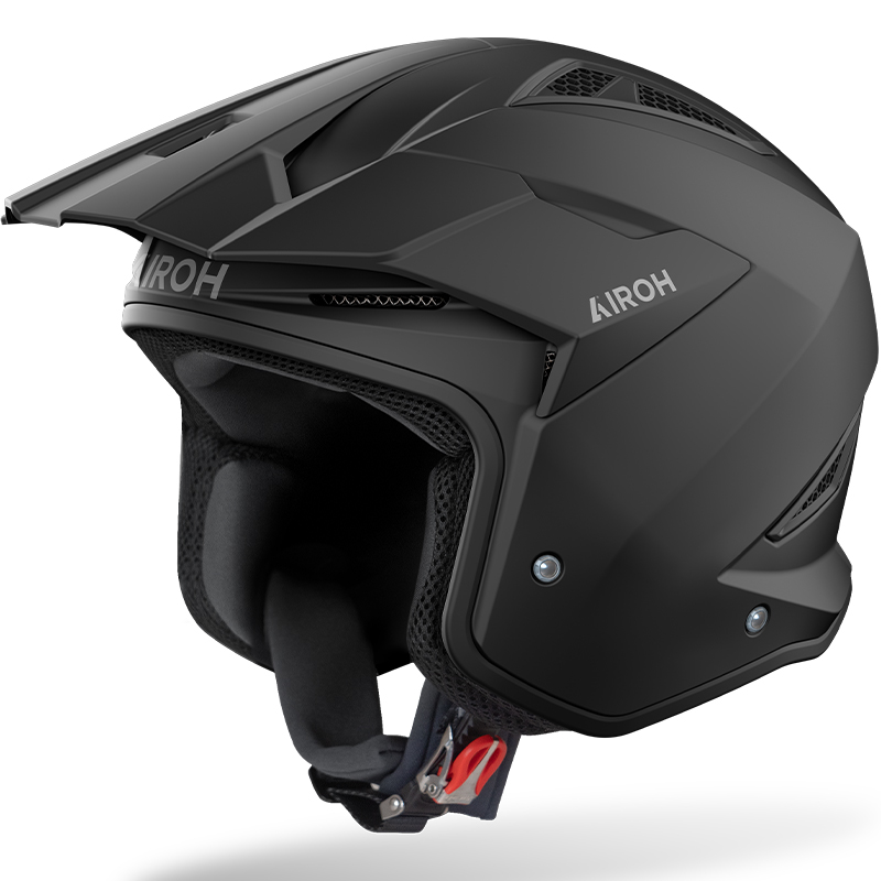 CASCO AIROH TRR II CARBONO BLACK MATT