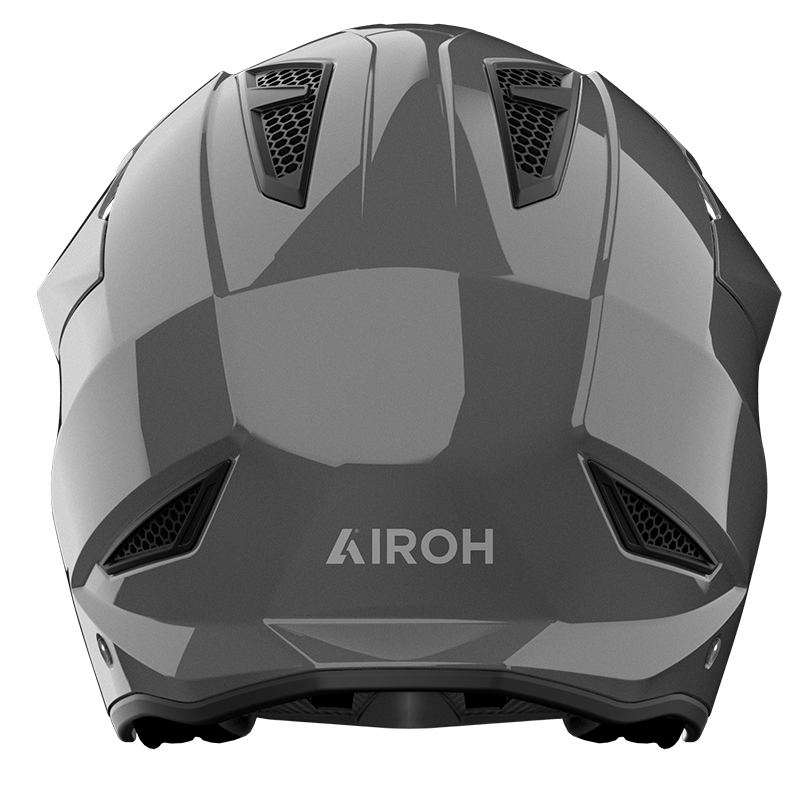 CASCO AIROH TRR II CARBONO DARK GREY GLOSS