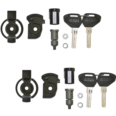 JUEGO BOMBINES PARA 2 MALETAS SECURITY LOCK GIVI SL102