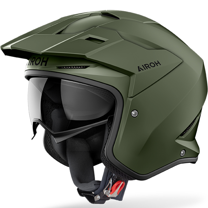 CASCO AIROH KOMBAKT MILITARY GREEN MATT