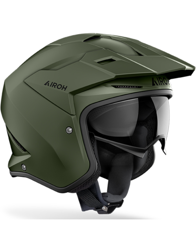 CASCO AIROH KOMBAKT MILITARY GREEN MATT