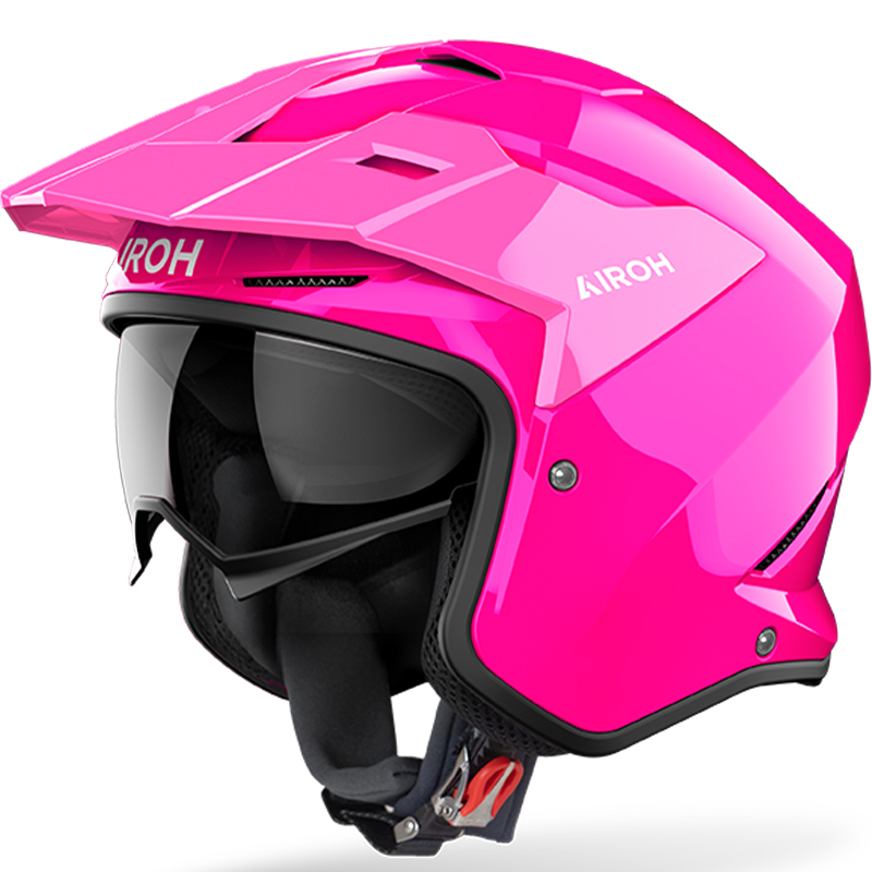 CASCO AIROH KOMBAKT PINK GLOSS