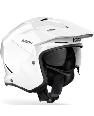 CASCO AIROH KOMBAKT WHITE GLOSS