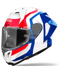 CASCO AIROH GP800 COMPETITION BLUE/RED GLOSS