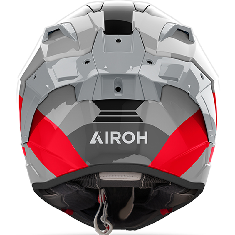 CASCO AIROH GP800 COMPETITION RED GLOSS