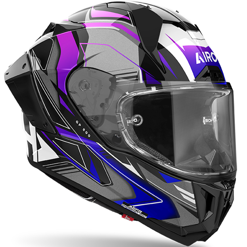 CASCO AIROH GP800 MUST BLUE GLOSS