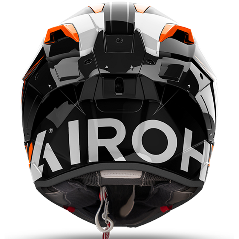 CASCO AIROH GP800 MUST ORANGE GLOSS