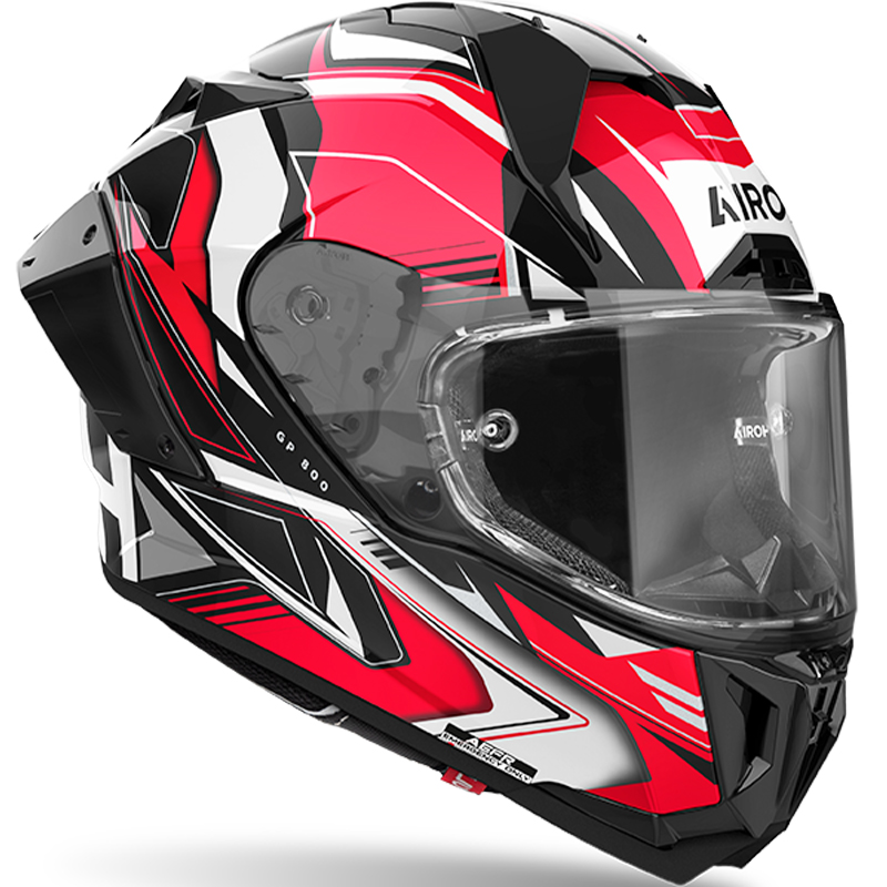 CASCO AIROH GP800 MUST RED GLOSS