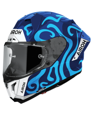 CASCO AIROH GP800 SWAIN BLUE GLOSS