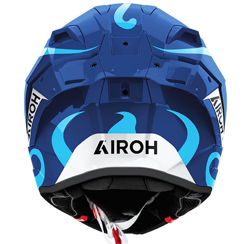 CASCO AIROH GP800 SWAIN BLUE GLOSS