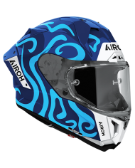 CASCO AIROH GP800 SWAIN BLUE GLOSS