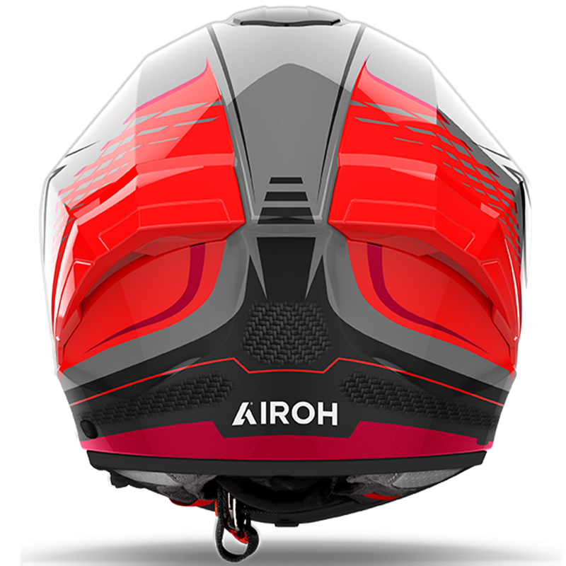 CASCO AIROH MATRYX ROCKET RED GLOSS