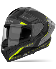 CASCO AIROH MATRYX ROCKET YELLOW MATT