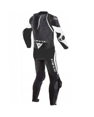 MONO DAINESE LAGUNA SECA 4 PROFESIONAL PERFORADO WHITE/BLACK/FLUO RED
