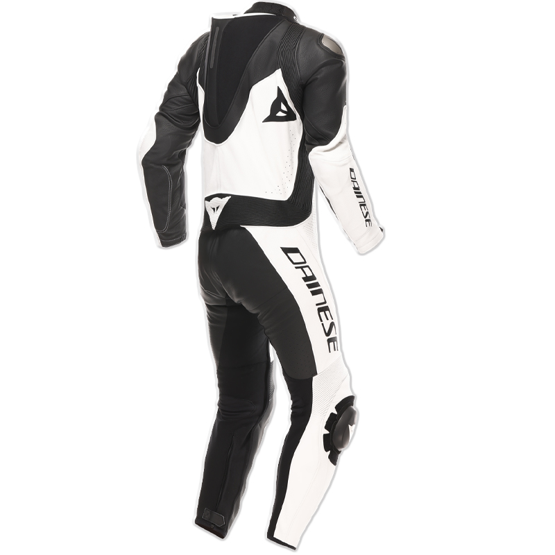 MONO DAINESE DEMON SPRINT PROFESIONAL PERFORADO BLACK/WHITE/WHITE