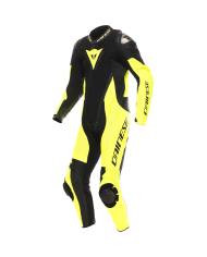 MONO DAINESE DEMON SPRINT PROFESIONAL PERFORADO BLACK/YELLOW-FLUO