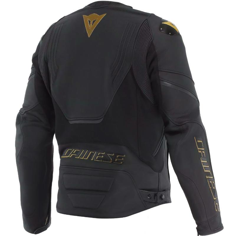 CHAQUETA DAINESE RACING 5 NEW BLACK/GOLD