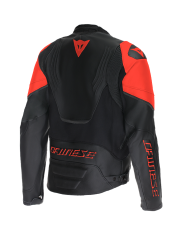 CHAQUETA DAINESE RACING 5 NEW BLACK/BLACK/RED FLUO