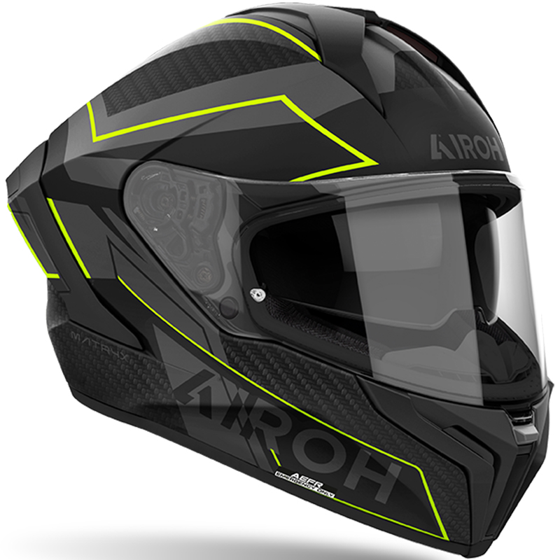 CASCO AIROH MATRYX SENTINEL YELLOW MATT