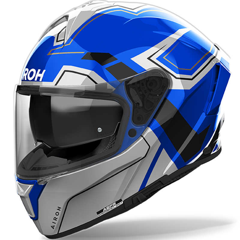 CASCO AIROH SPARK 2 DART BLUE GLOSS