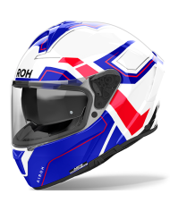 CASCO AIROH SPARK 2 DART BLUE/RED GLOSS
