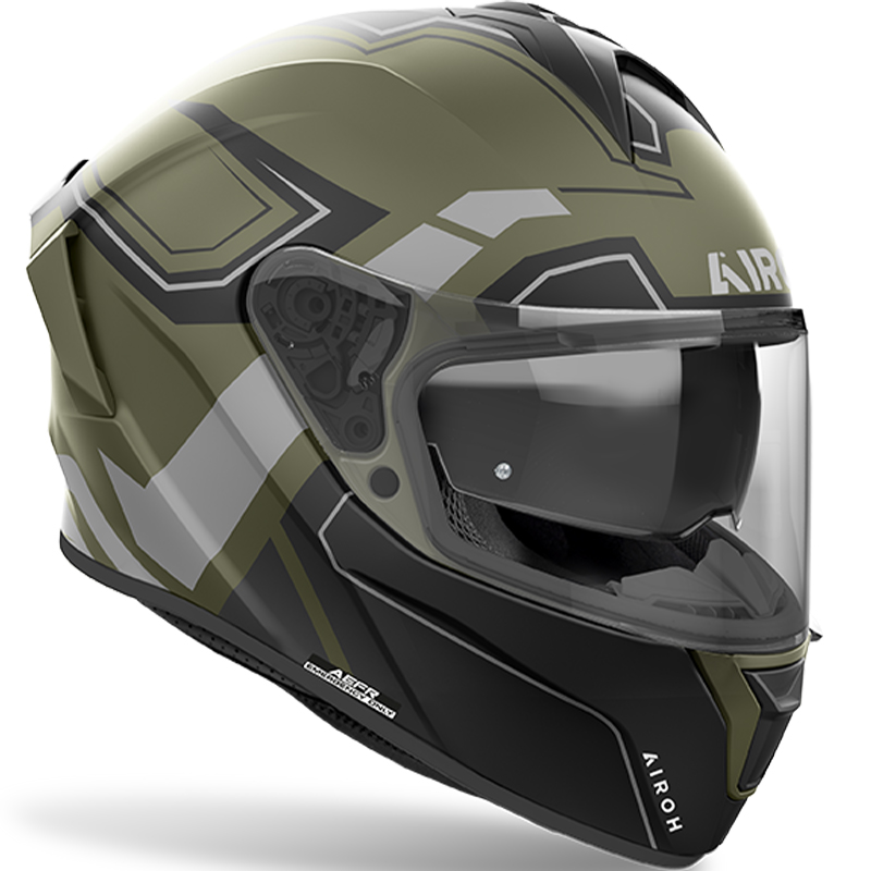 CASCO AIROH SPARK 2 DART MILITARY GREEN MATT