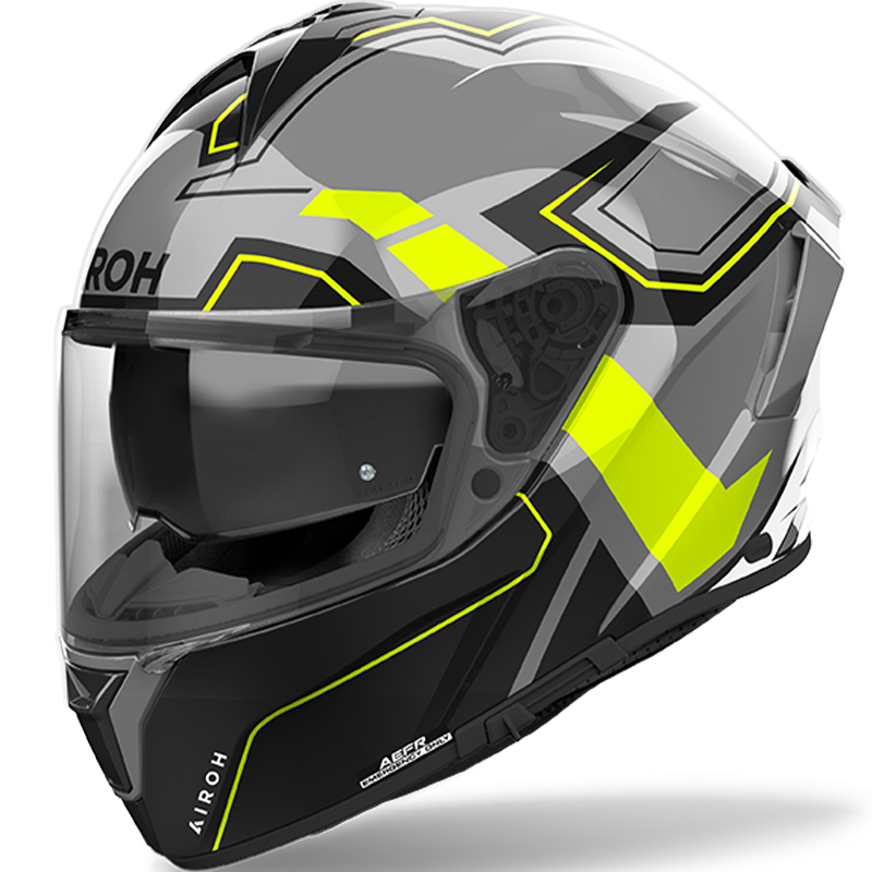 CASCO AIROH SPARK 2 DART YELLOW GLOSS