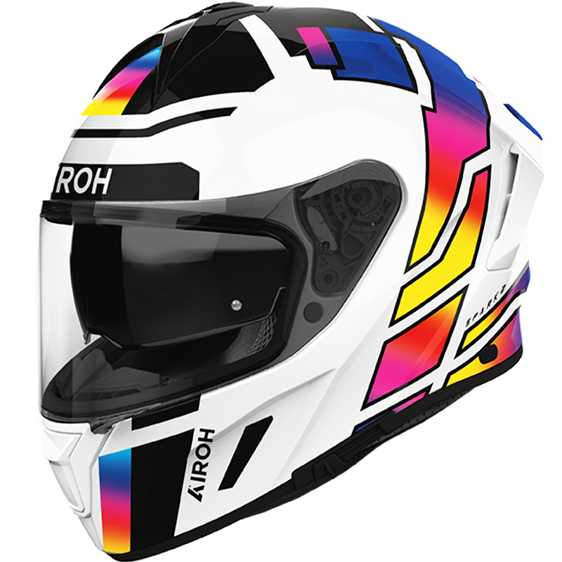 CASCO AIROH SPARK 2 LIVELY RAINBOW GLOSS