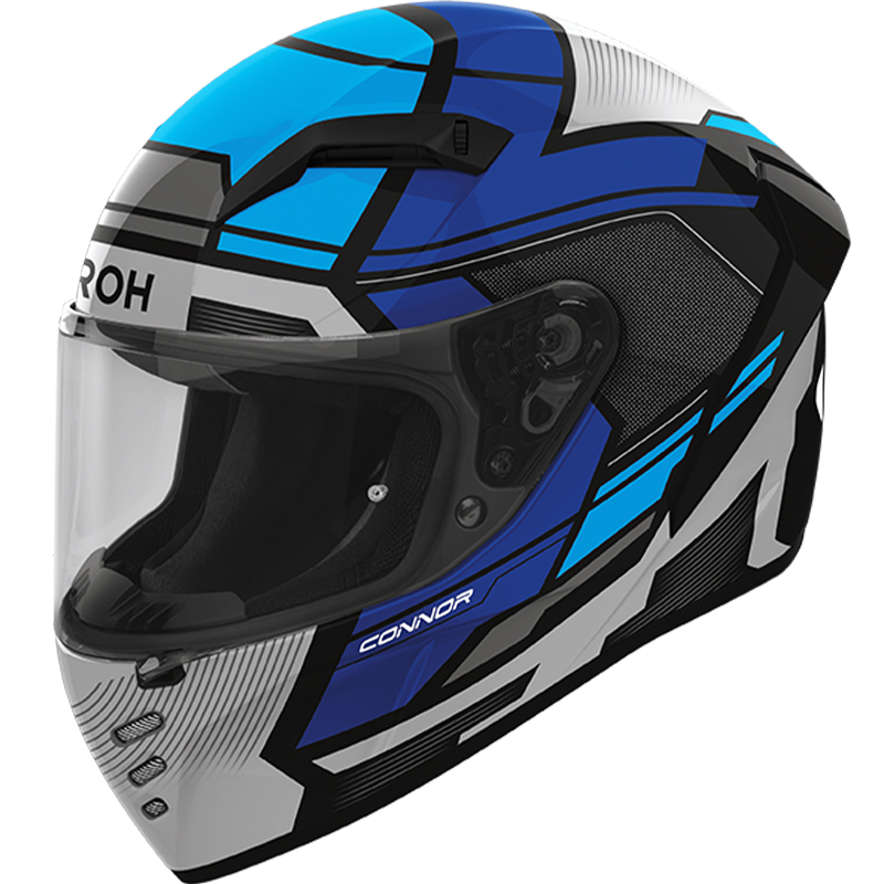 CASCO AIROH CONNOR EGO BLUE GLOSS