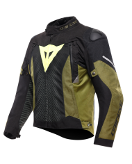 CHAQUETA DAINESE SUPER SPRINT D-DRY BLACK/GREEN/FLUO YELLOW