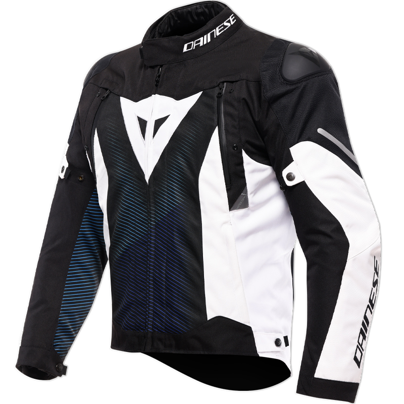 CHAQUETA DAINESE SUPER SPRINT D-DRY BLACK/BLUE/WHITE