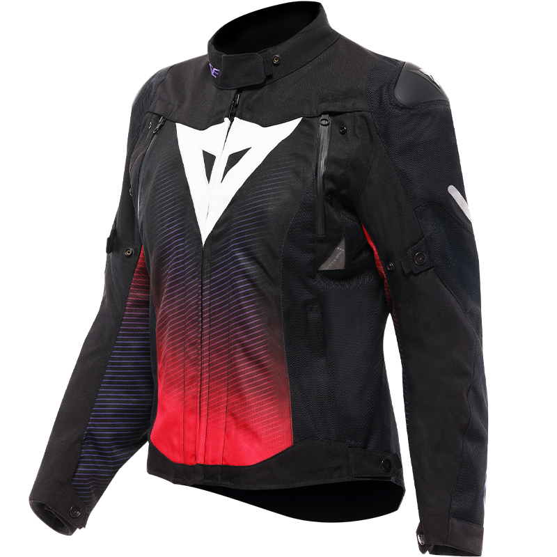 CHAQUETA DAINESE SUPER SPRINT D-DRY LADY BLACK/FUCHSIA/WHITE