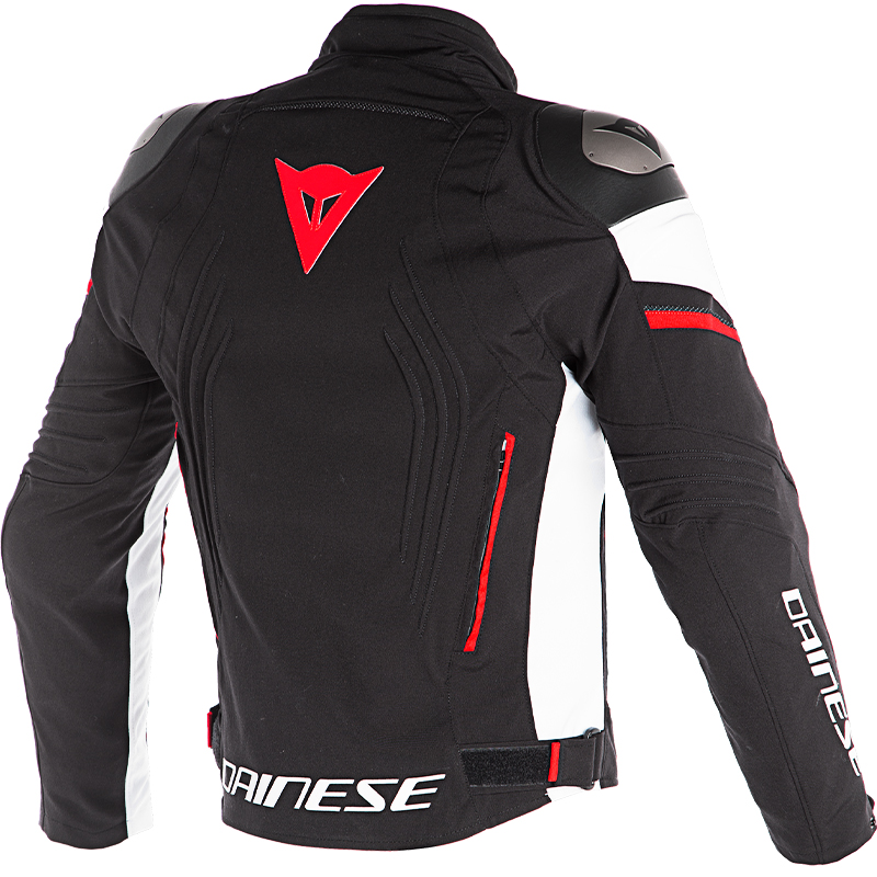 CHAQUETA DAINESE RACING 3 D-DRY NEGRO/BLANCO/ROJO FLUOR | Chaquetas de moto | %brands%