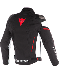 CHAQUETA DAINESE RACING 3 D-DRY NEGRO/BLANCO/ROJO FLUOR | Chaquetas de moto | %brands%
