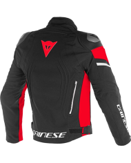 CHAQUETA DAINESE RACING 3 D-DRY NEW BLACK/BLACK/RED
