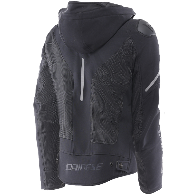 CHAQUETA DAINESE SUPER SPRINT AIR TEX LADY BLACK/WHITE