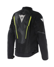 CHAQUETA DAINESE HEROSPHERE AIR TEX NEW JACKET NEGRO/BLANCO/AMARILLO FLUOR