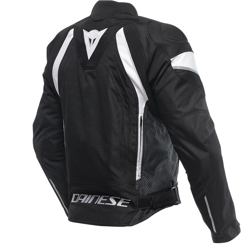 CHAQUETA DAINESE AVRO 5 TEX BLACK/WHITE/BLACK